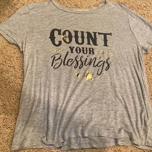 soft grey tee